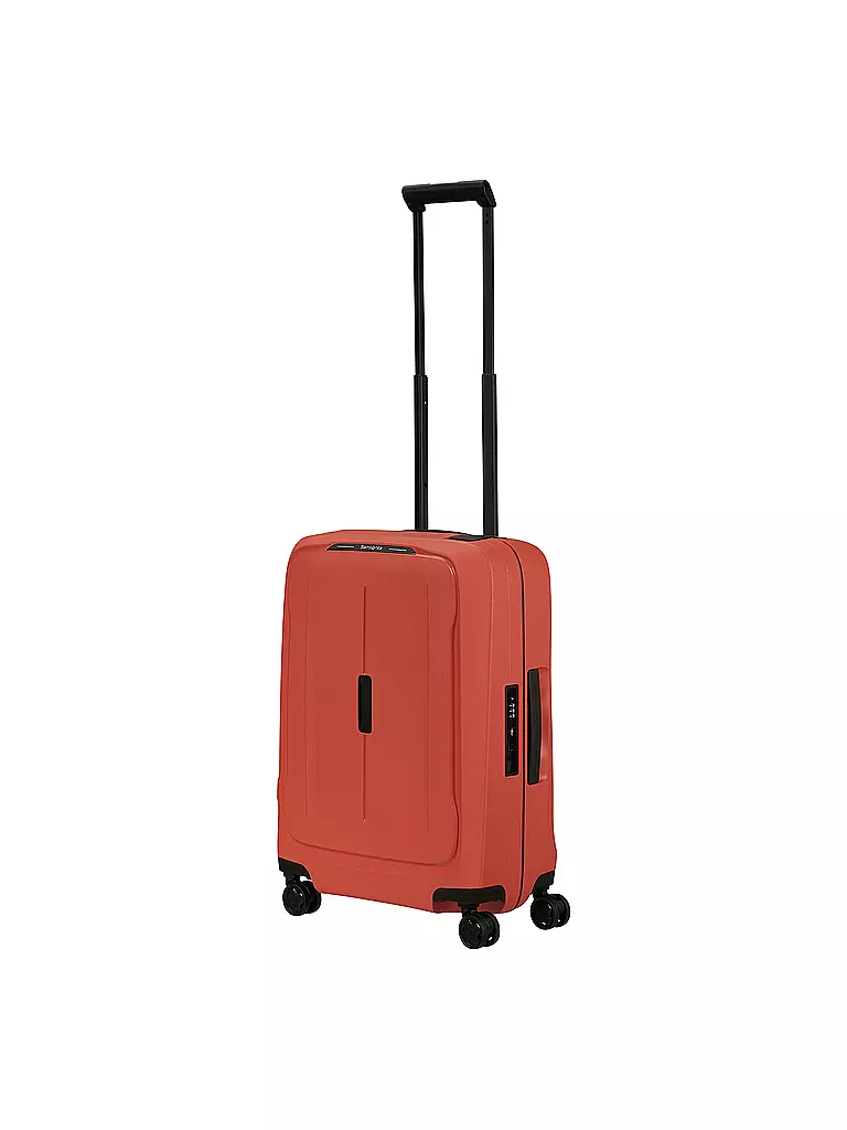 SAMSONITE | Trolley ESSENS SPINNER 55cm Clay | schwarz