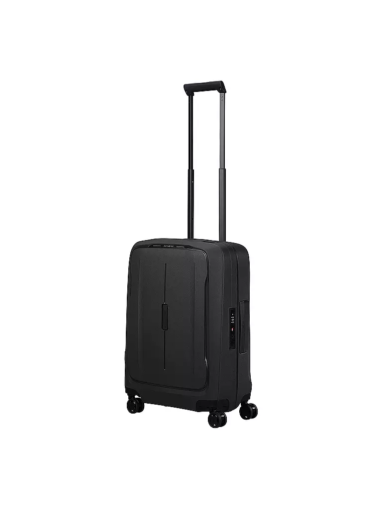 SAMSONITE | Trolley ESSENS SPINNER 55cm graphite | hellblau