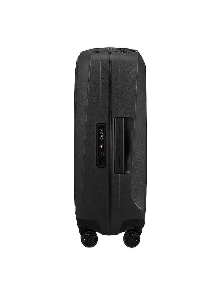 SAMSONITE | Trolley ESSENS SPINNER 55cm graphite | hellblau