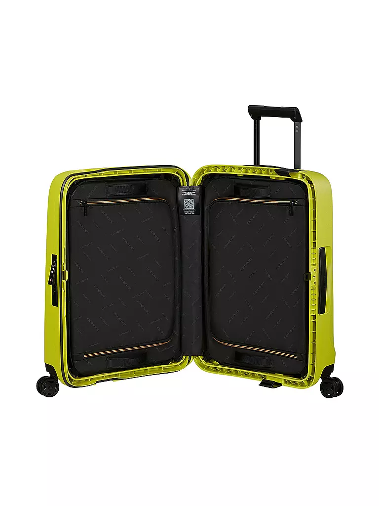 SAMSONITE | Trolley ESSENS SPINNER 55cm lime | hellblau