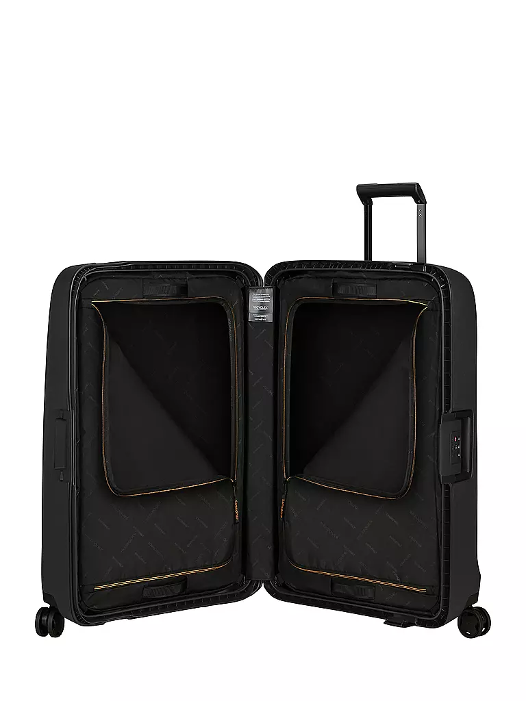 SAMSONITE | Trolley ESSENS SPINNER 75cm graphite | gelb