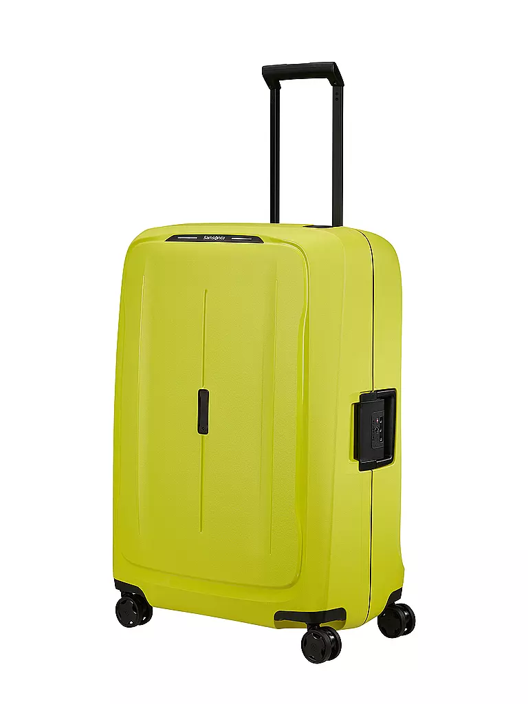 SAMSONITE | Trolley ESSENS SPINNER 75cm Lime | schwarz
