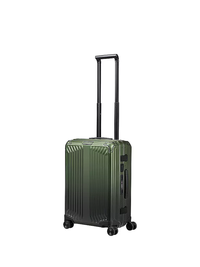 SAMSONITE | Trolley Lite-Box Alu™ 55cm Gradient  Green | dunkelgruen