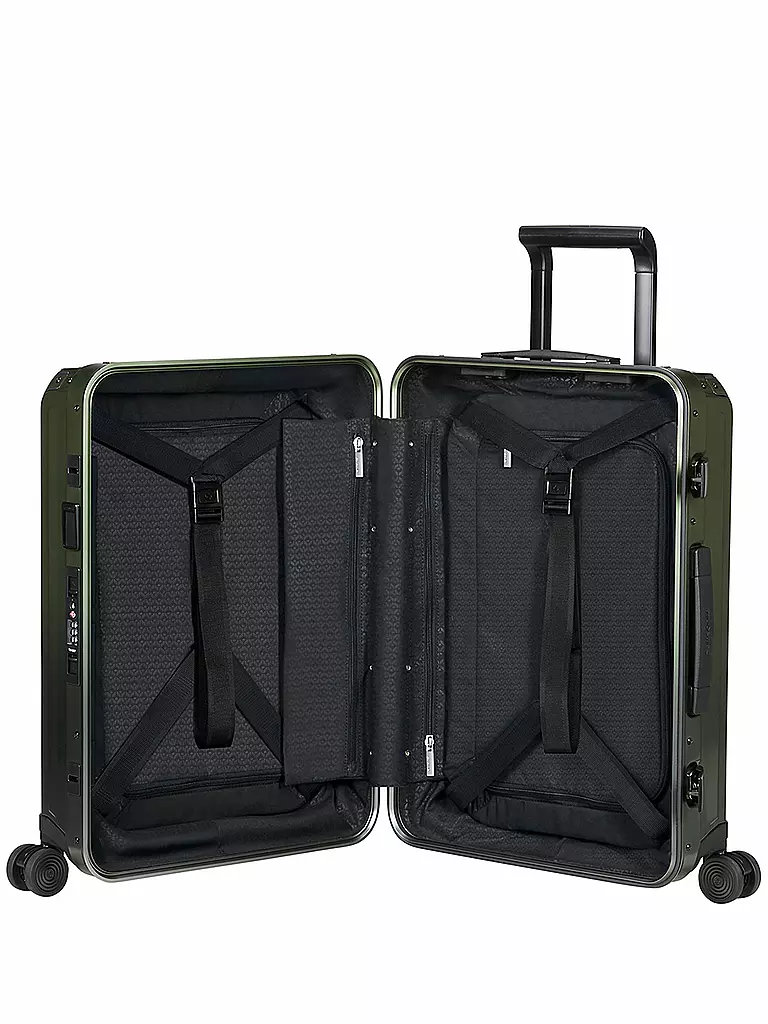 SAMSONITE | Trolley Lite-Box Alu™ 55cm Gradient  Green | dunkelgruen