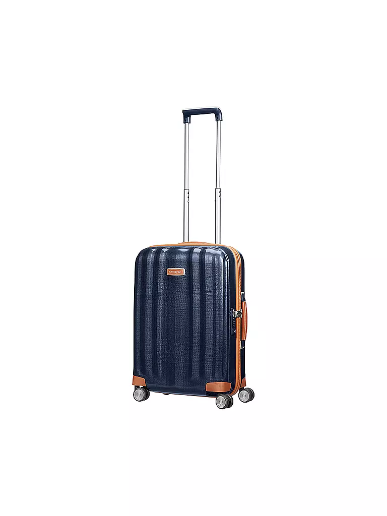 SAMSONITE | Trolley LITE-CUBE DLX SPINNER 55cm (61242 1549 Midnight Blue) | blau