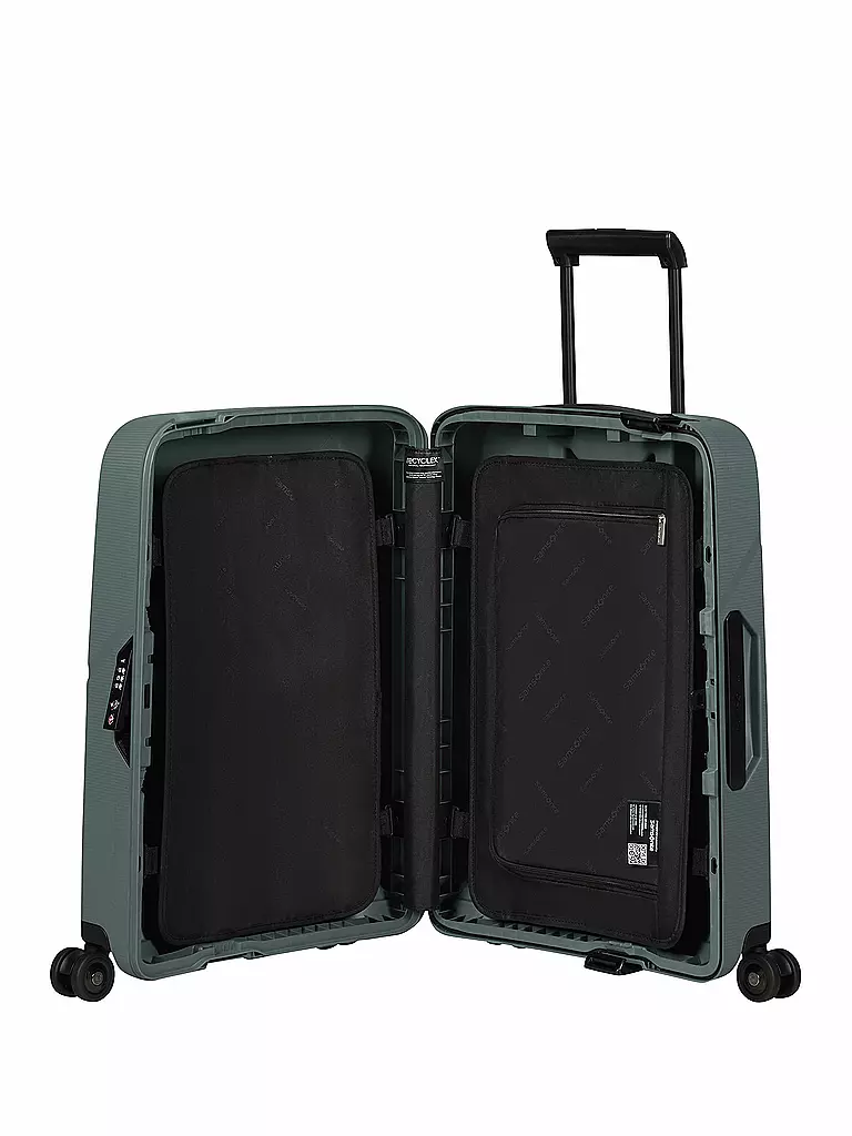 SAMSONITE | Trolley MAGNUM ECO SPINNER 55cm Petrol Grey | petrol