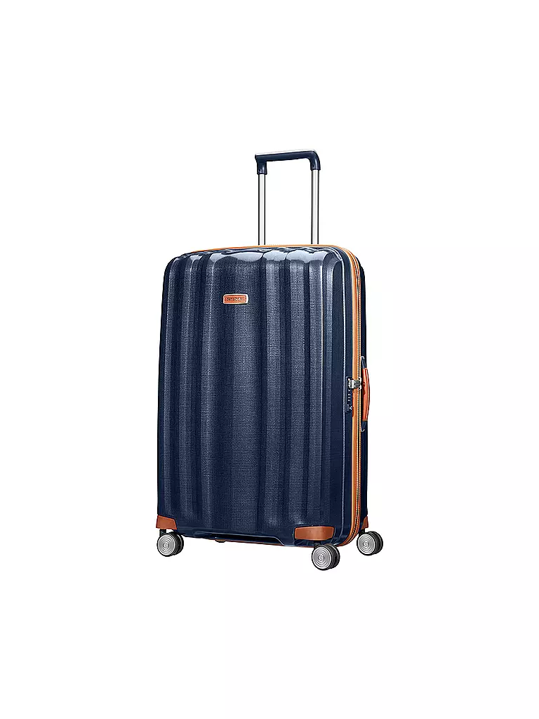 SAMSONITE | Trolley mit 4 Rollen 82cm "Lite-Cube DLX" 61245 (Midnight Blue) | blau