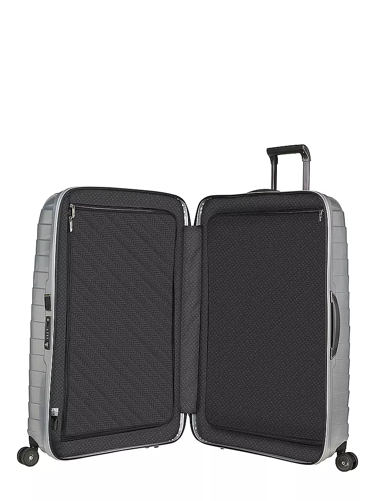 SAMSONITE | Trolley mit 4 Rollen PROXIS 81cm Silver | schwarz