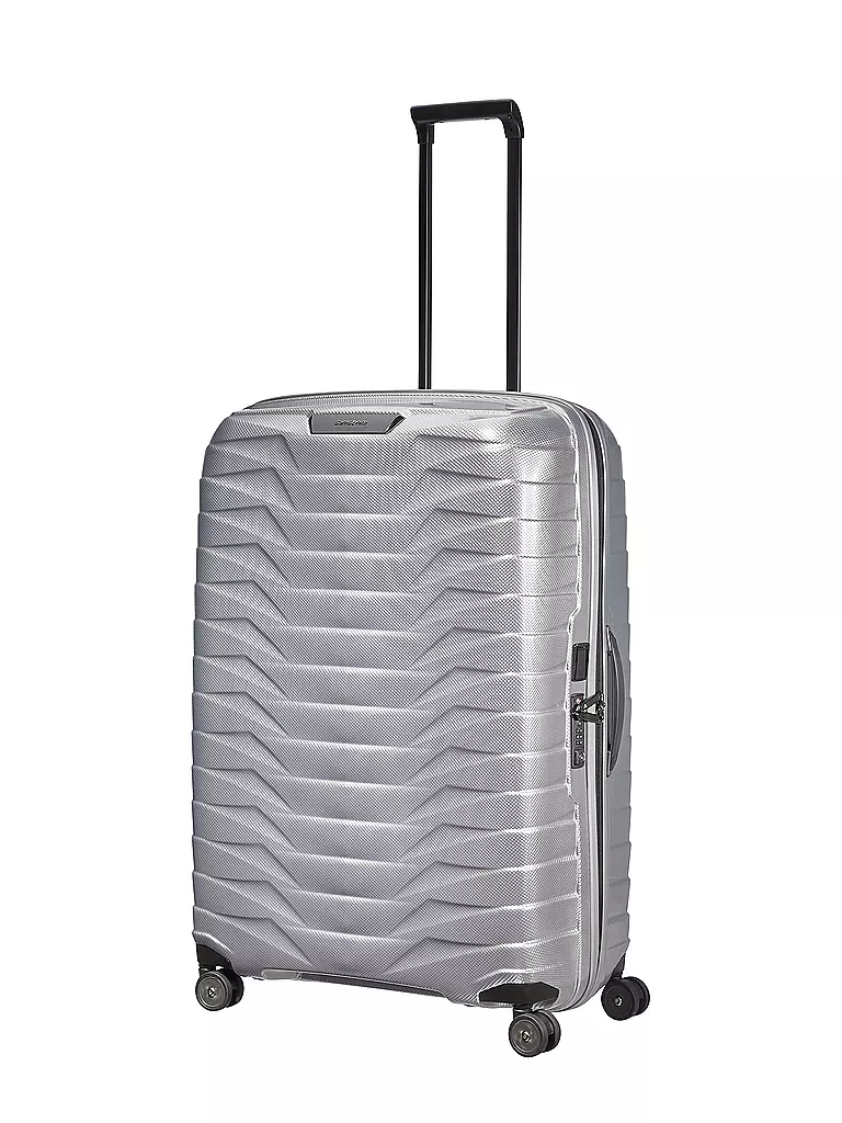 SAMSONITE | Trolley mit 4 Rollen PROXIS 81cm Silver | schwarz