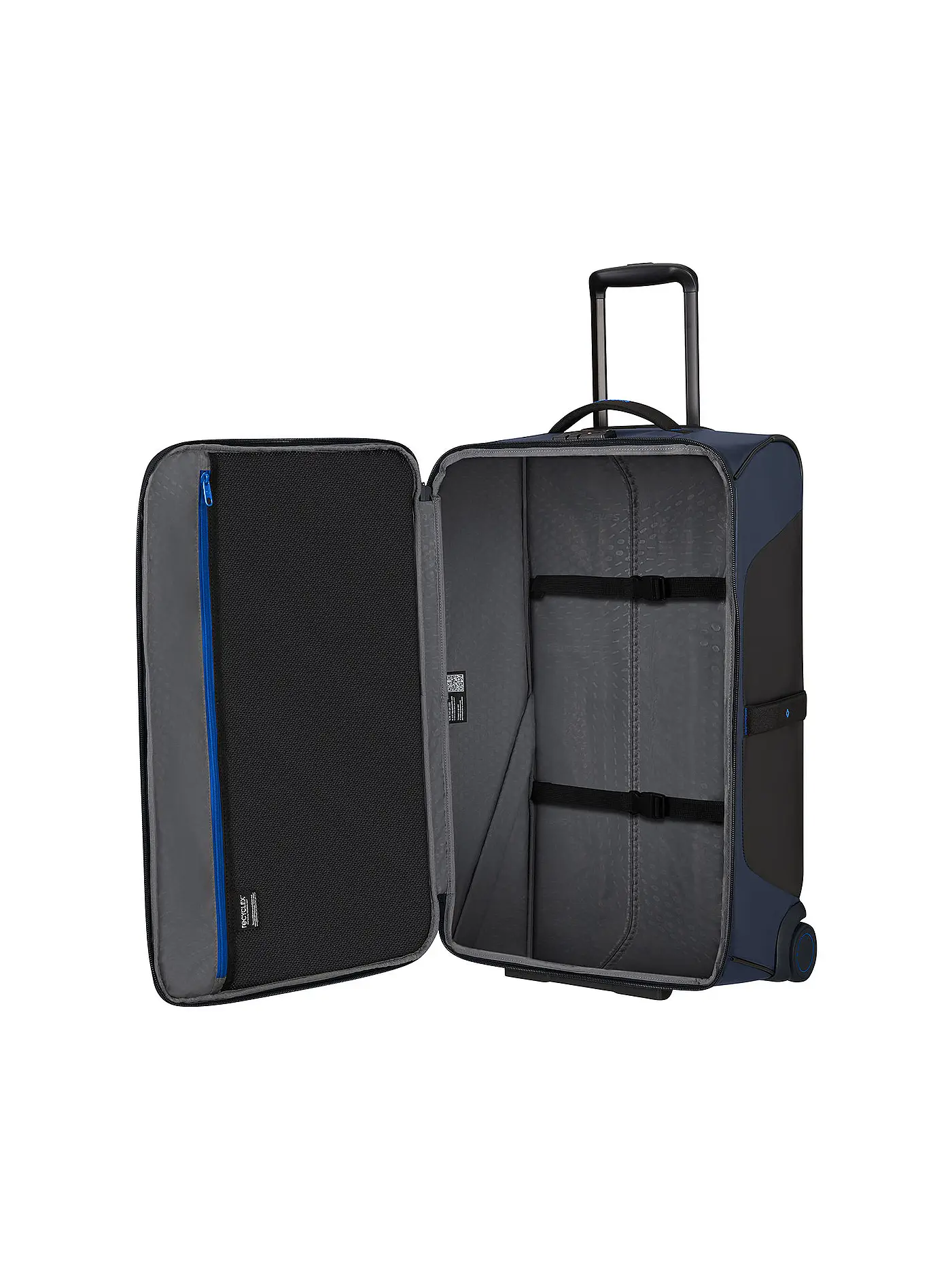 SAMSONITE | Trolley mit Rollen ECODIVER 67cm blue nights | dunkelblau