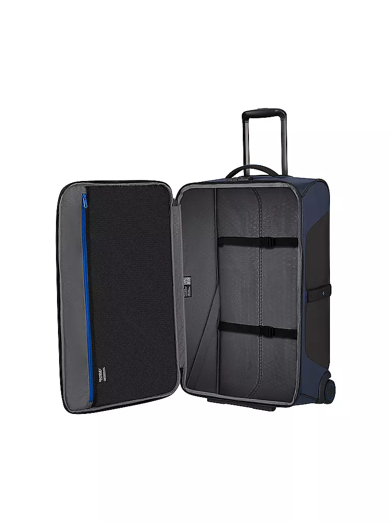 SAMSONITE | Trolley mit Rollen ECODIVER 67cm blue nights | weiss