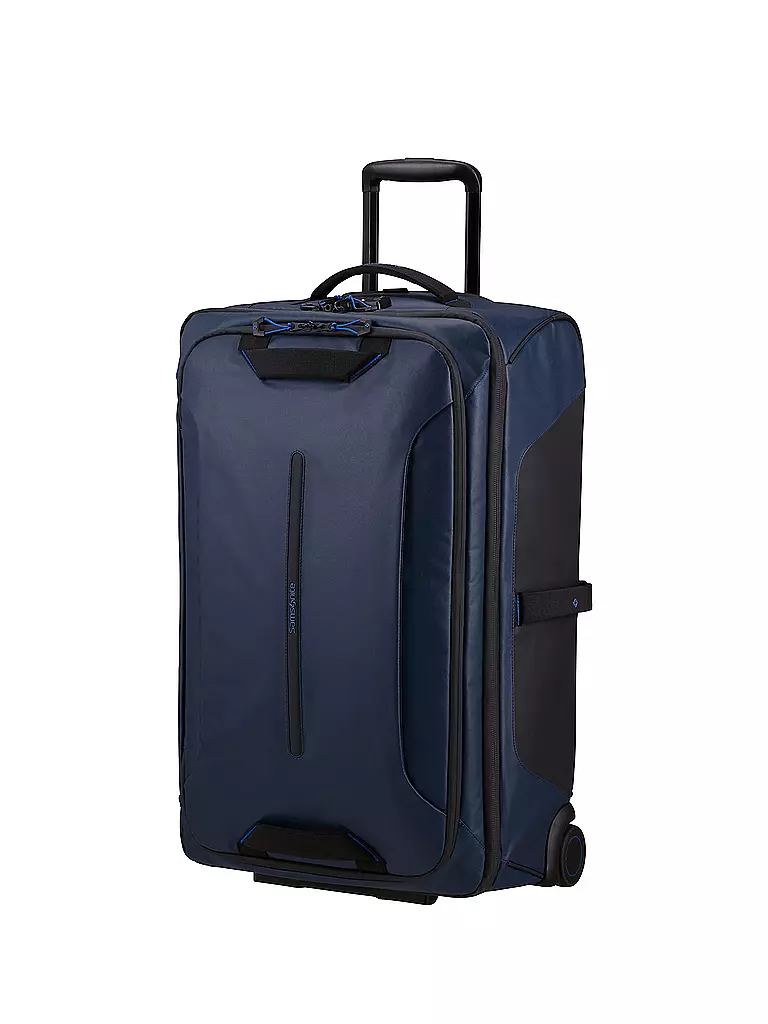 SAMSONITE | Trolley mit Rollen ECODIVER 67cm blue nights | weiss