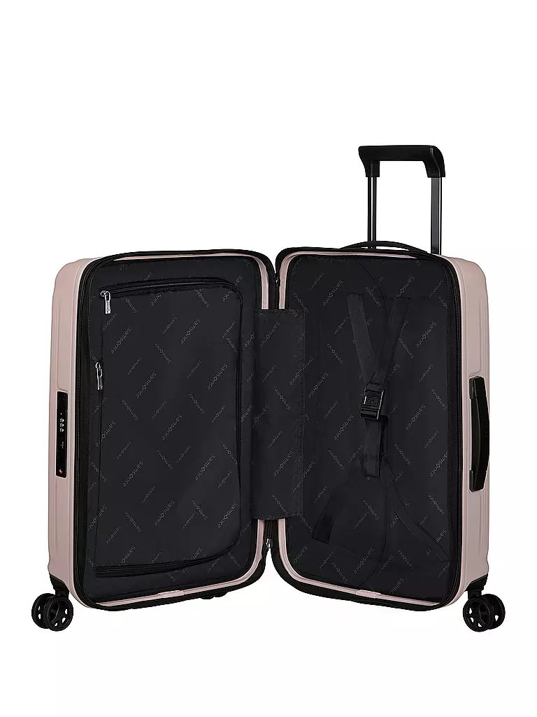SAMSONITE | Trolley Nuon 55cm erweiterbar Matt Powder Pink | türkis