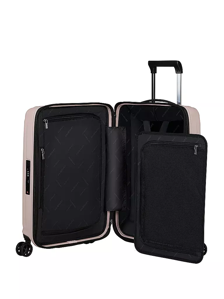 SAMSONITE | Trolley Nuon 55cm erweiterbar Matt Powder Pink | türkis