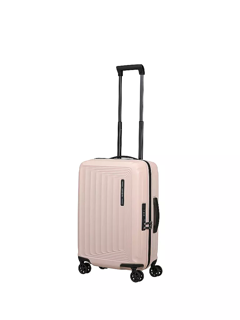 SAMSONITE | Trolley Nuon 55cm erweiterbar Matt Powder Pink | türkis