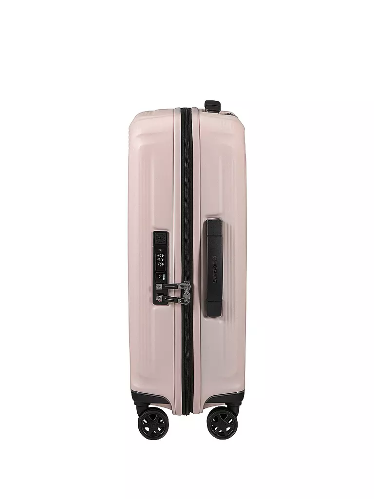 SAMSONITE | Trolley Nuon 55cm erweiterbar Matt Powder Pink | türkis