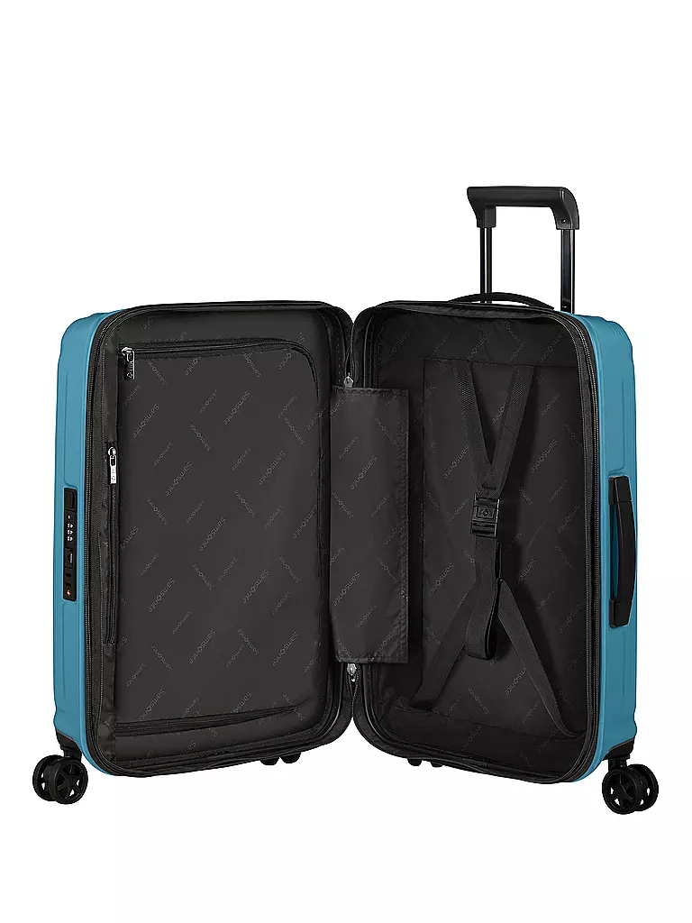 SAMSONITE | Trolley Nuon 55cm erweiterbar Metallic Ocean Blue | türkis