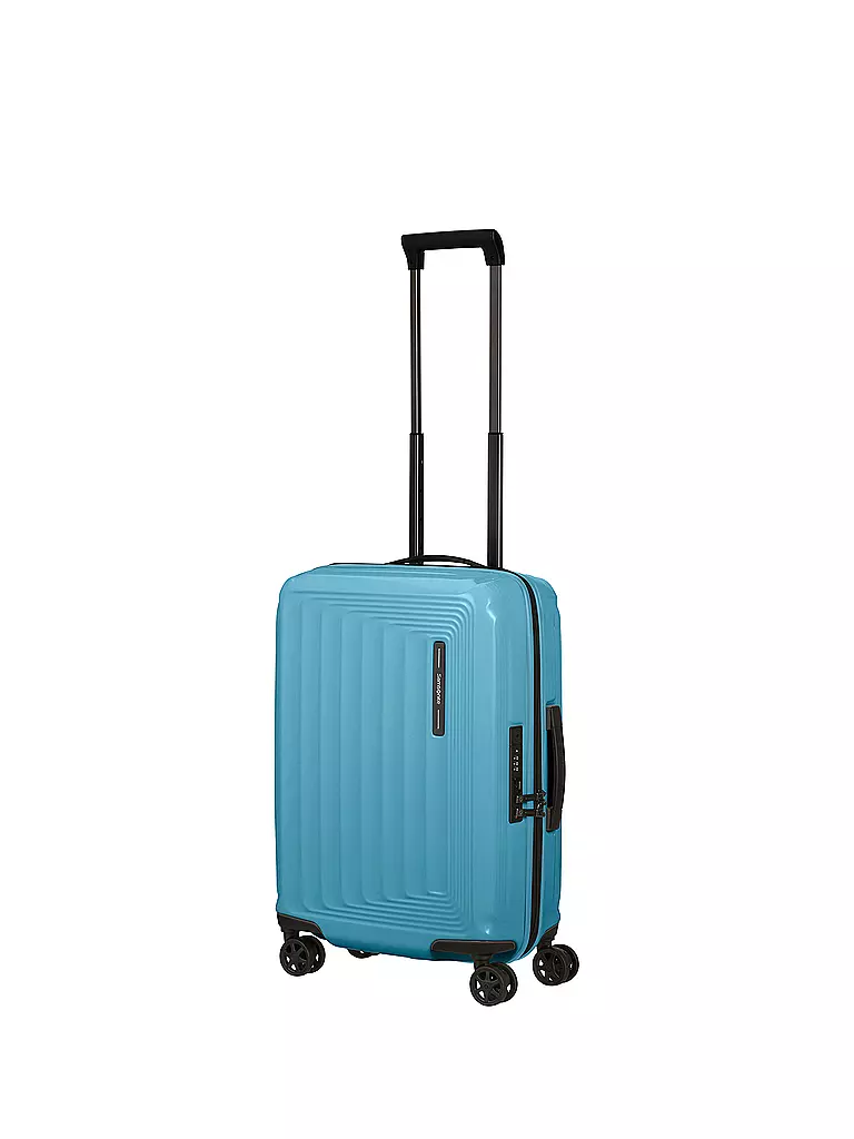 SAMSONITE | Trolley Nuon 55cm erweiterbar Metallic Ocean Blue | türkis