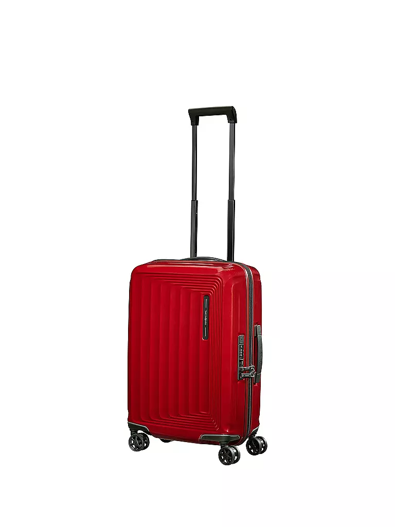 SAMSONITE | Trolley Nuon 55cm erweiterbar Metallic Red | blau