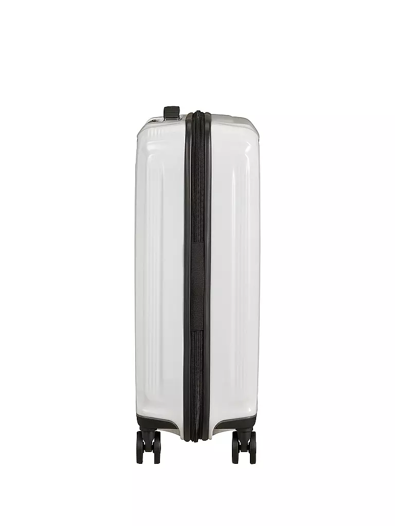 SAMSONITE | Trolley Nuon 55cm erweiterbar Metallic White | weiss