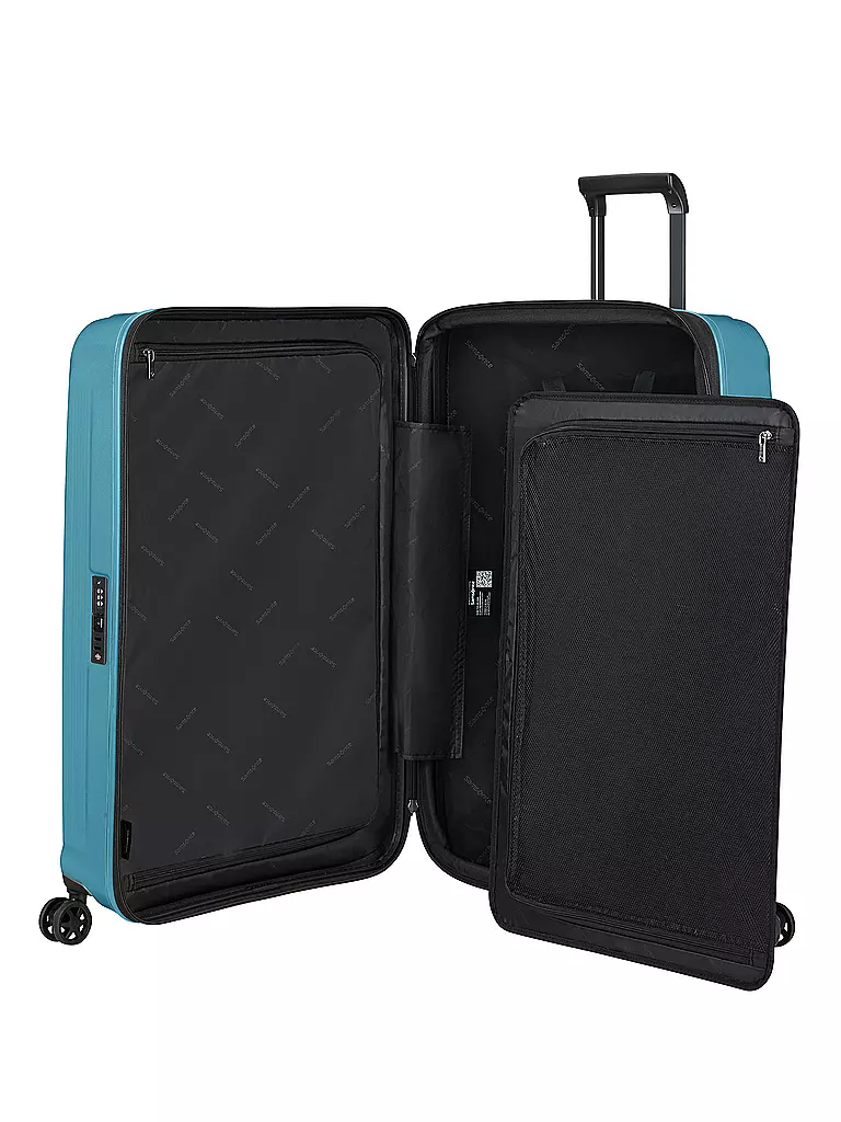 SAMSONITE | Trolley Nuon Spinner 69cm erweiterbar Metallic Ocean Blue | rosa