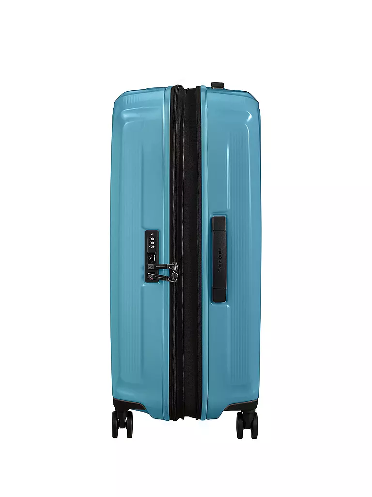 SAMSONITE | Trolley Nuon Spinner 69cm erweiterbar Metallic Ocean Blue | rosa