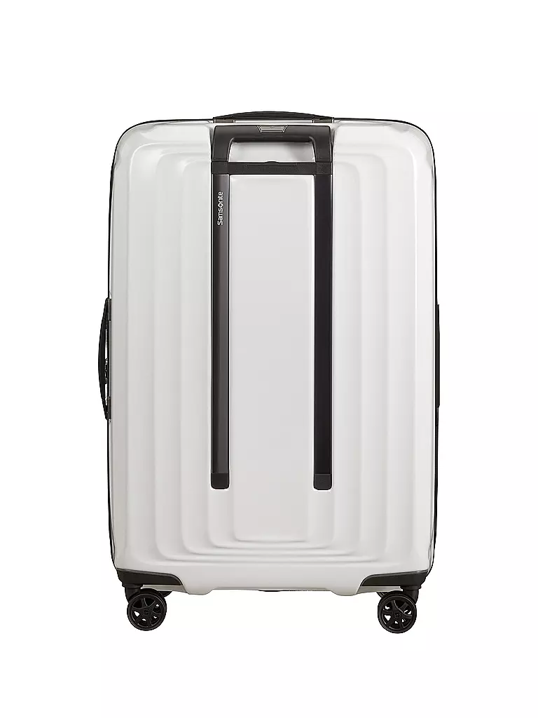 SAMSONITE | Trolley Nuon Spinner 69cm erweiterbar Metallic White | weiss