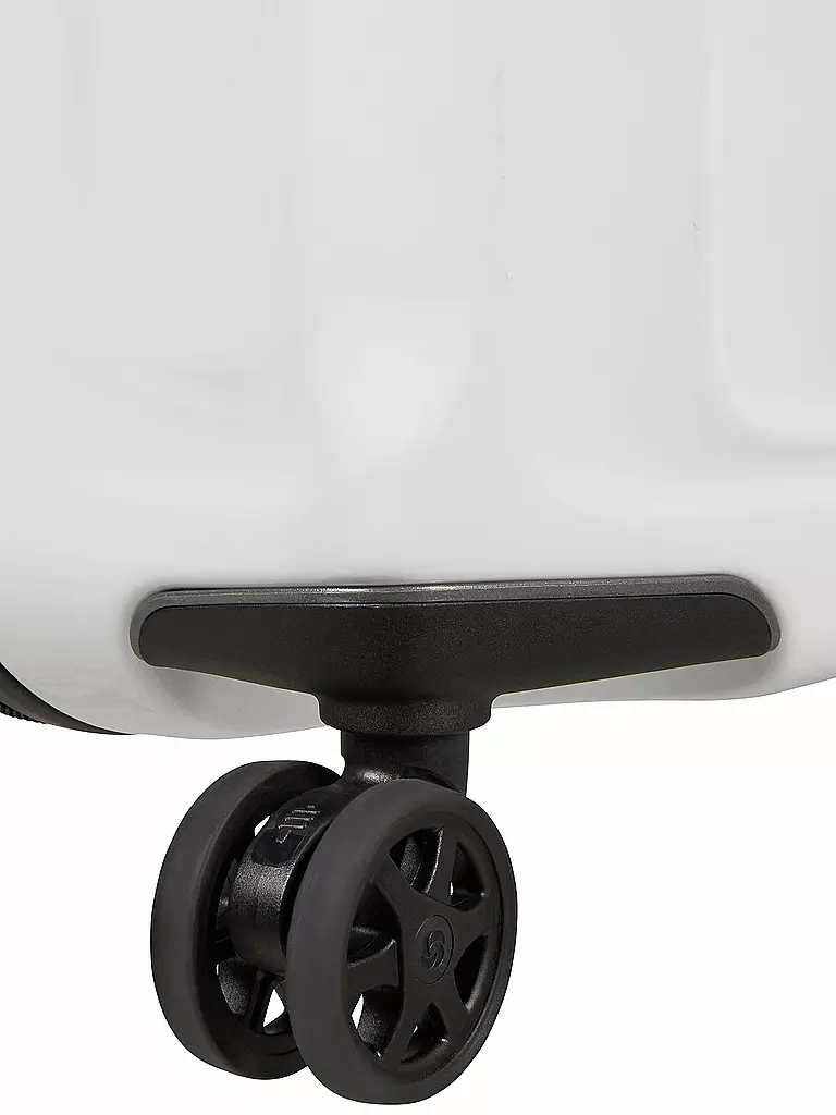 SAMSONITE | Trolley Nuon Spinner 69cm erweiterbar Metallic White | weiss