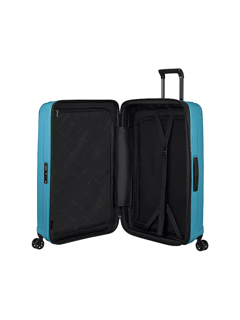 SAMSONITE | Trolley Nuon Spinner 75cm erweiterbar Metallic Ocean Blue | türkis