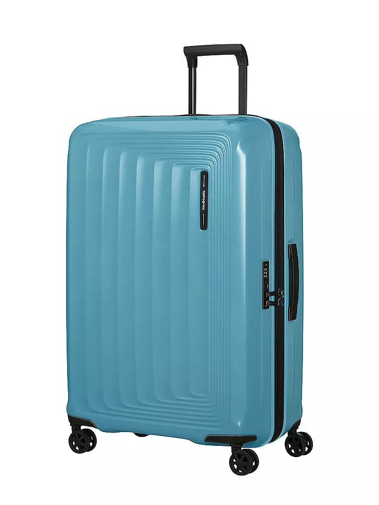 SAMSONITE | Trolley Nuon Spinner 75cm erweiterbar Metallic Ocean Blue | türkis