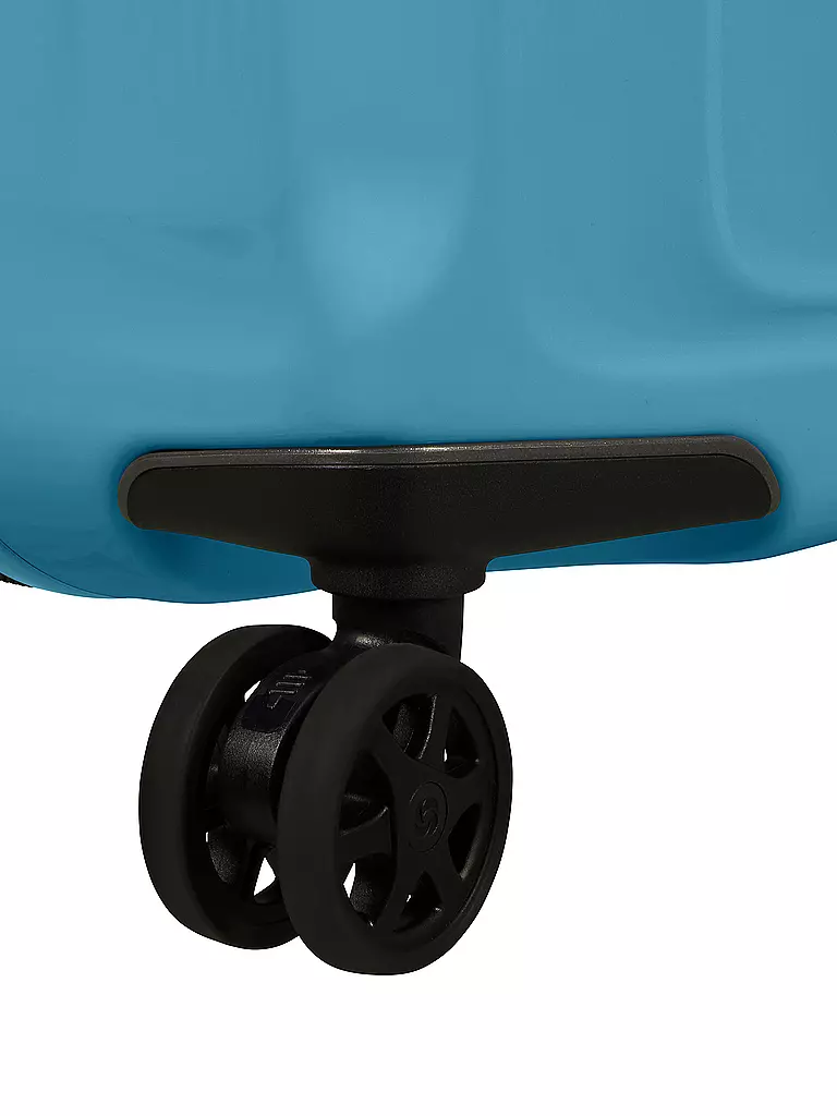 SAMSONITE | Trolley Nuon Spinner 75cm erweiterbar Metallic Ocean Blue | türkis