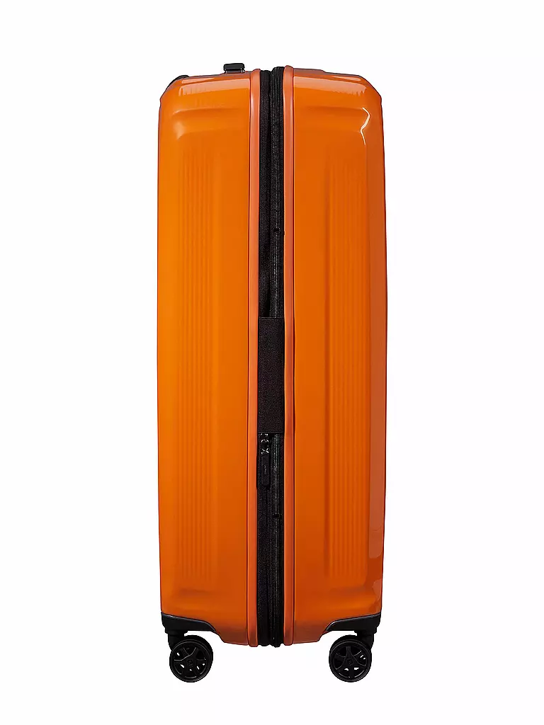 SAMSONITE | Trolley Nuon Spinner 75cm erweiterbar papaya orange | grün