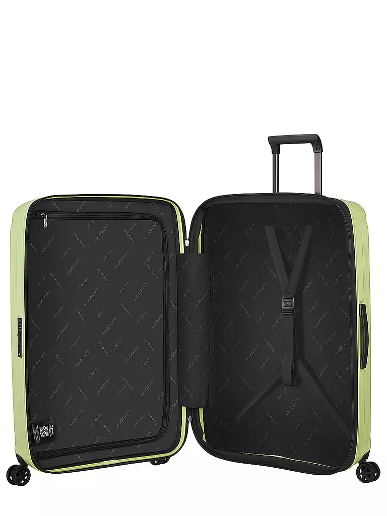 SAMSONITE | Trolley NUON Spinner 75cm erweiterbar | hellgrau