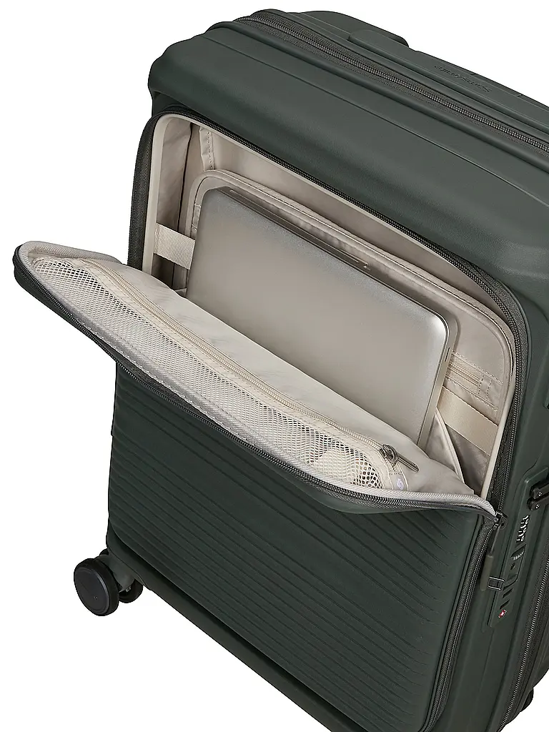 SAMSONITE | Trolley PARALUX SPINNER 55cm erweiterbar Olive | olive