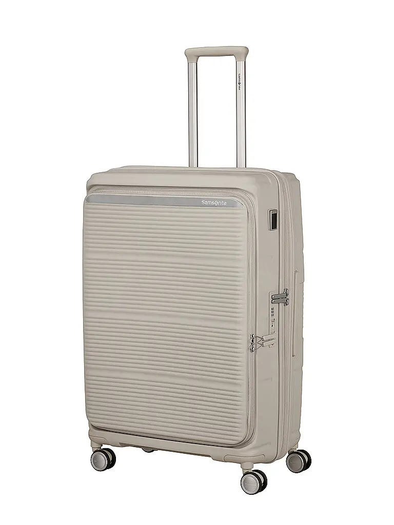 SAMSONITE | Trolley PARALUX SPINNER 75cm erweiterbar Stone Grey | creme