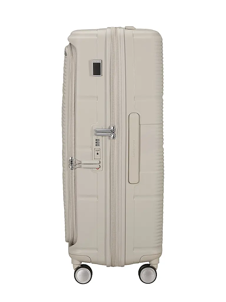 SAMSONITE | Trolley PARALUX SPINNER 75cm erweiterbar Stone Grey | creme