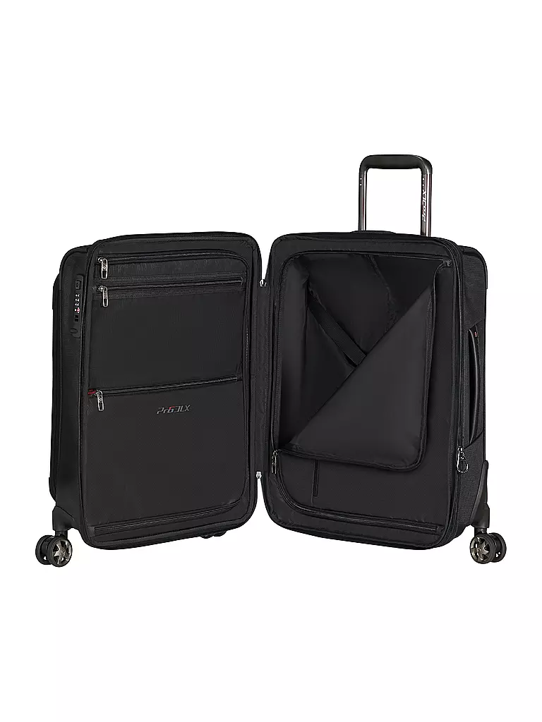 SAMSONITE | Trolley PRO-DLX 6 55cm erweiterbar Black | schwarz