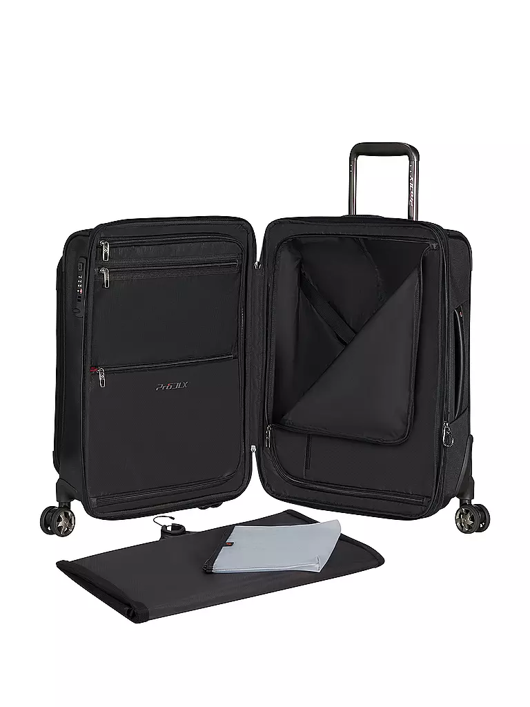 SAMSONITE | Trolley PRO-DLX 6 55cm erweiterbar Black | olive