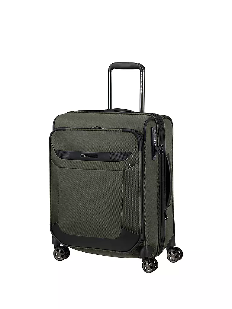 SAMSONITE | Trolley PRO-DLX 6 55cm erweiterbar Green | grün