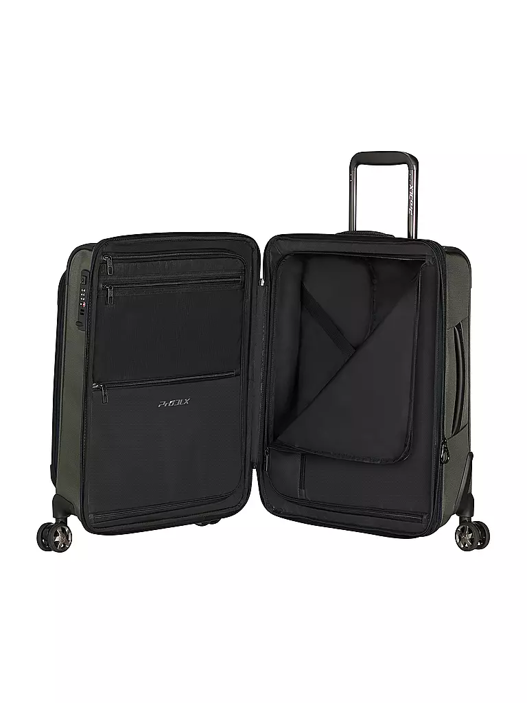 SAMSONITE | Trolley PRO-DLX 6 55cm erweiterbar Green | grün