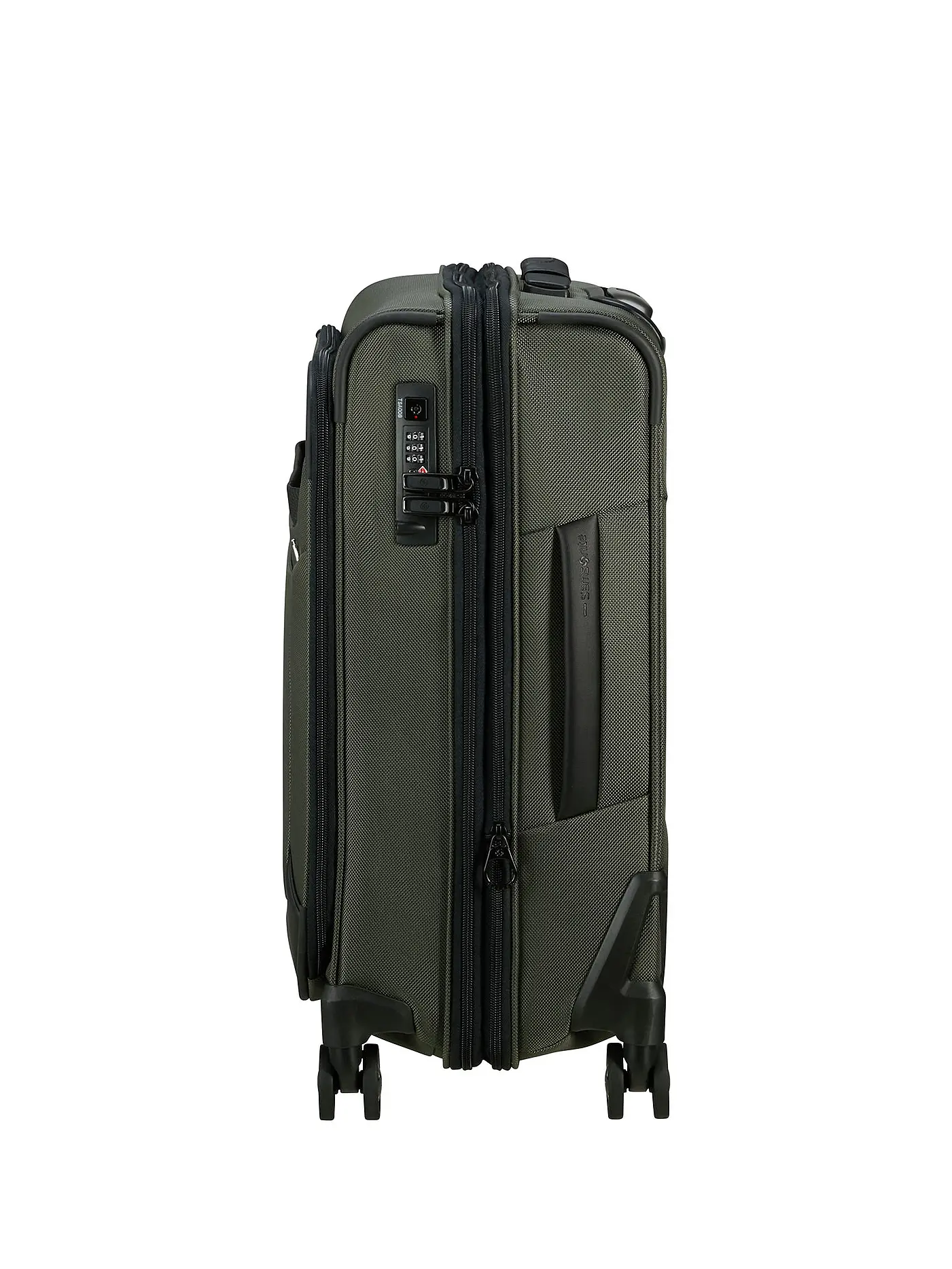 SAMSONITE | Trolley PRO-DLX 6 55cm erweiterbar Green | olive