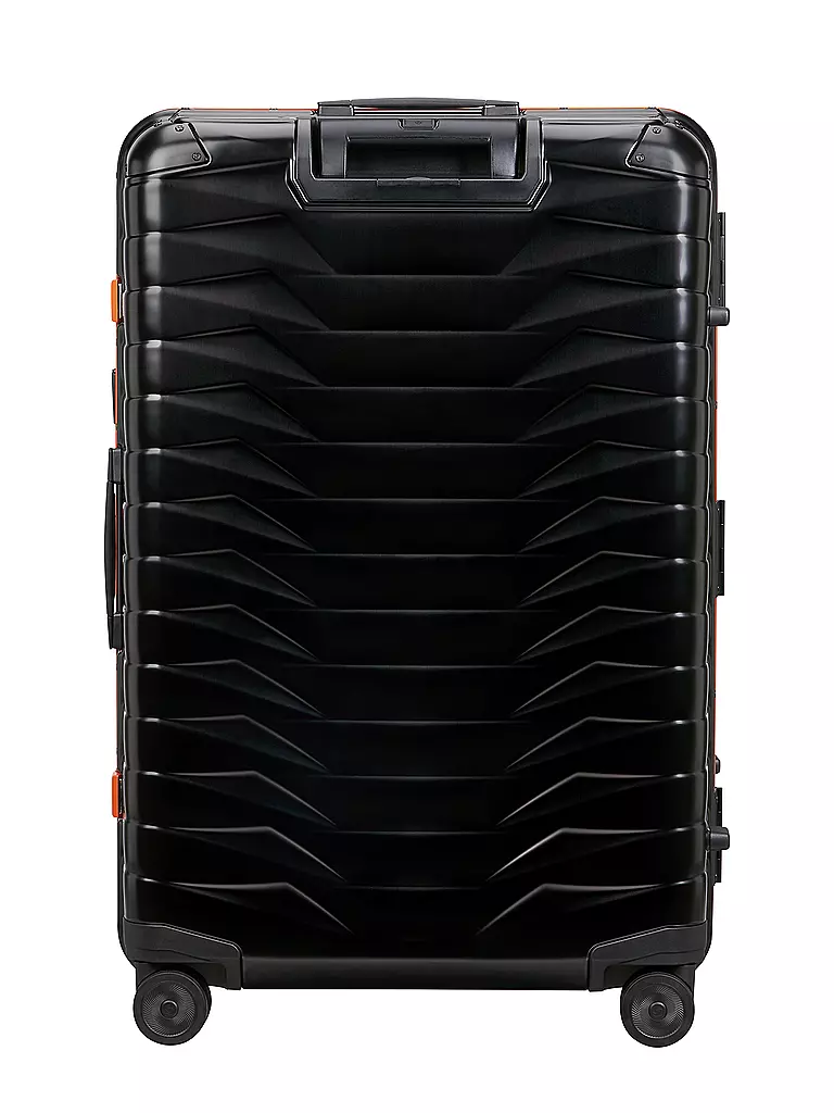 SAMSONITE | Trolley PROXIS ALU Spinner 76 Graphite Apricot | silber