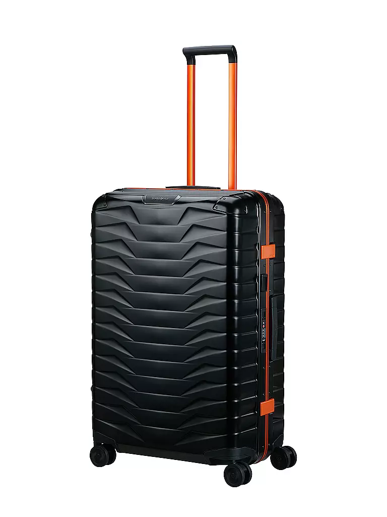 SAMSONITE | Trolley PROXIS ALU Spinner 76 Graphite Apricot | silber