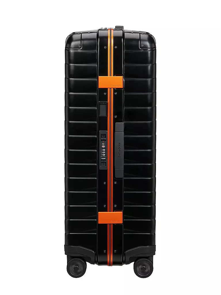 SAMSONITE | Trolley PROXIS ALU Spinner 76 Graphite Apricot | silber