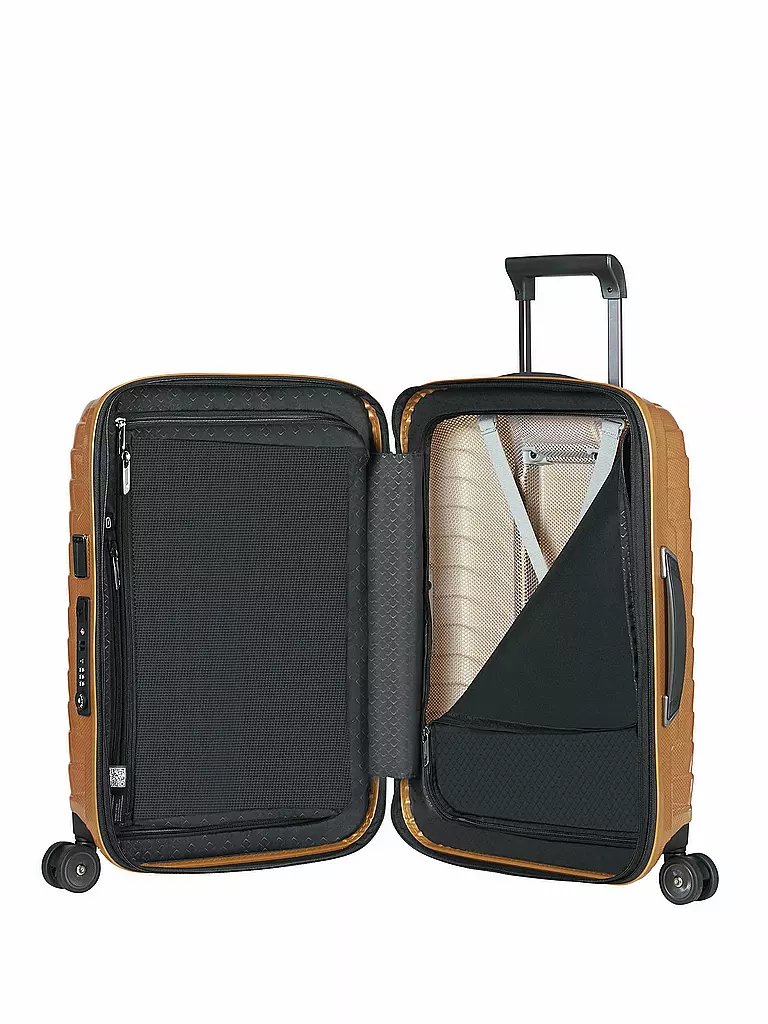 SAMSONITE | Trolley Proxis erweiterbar 55cm honey gold | gold