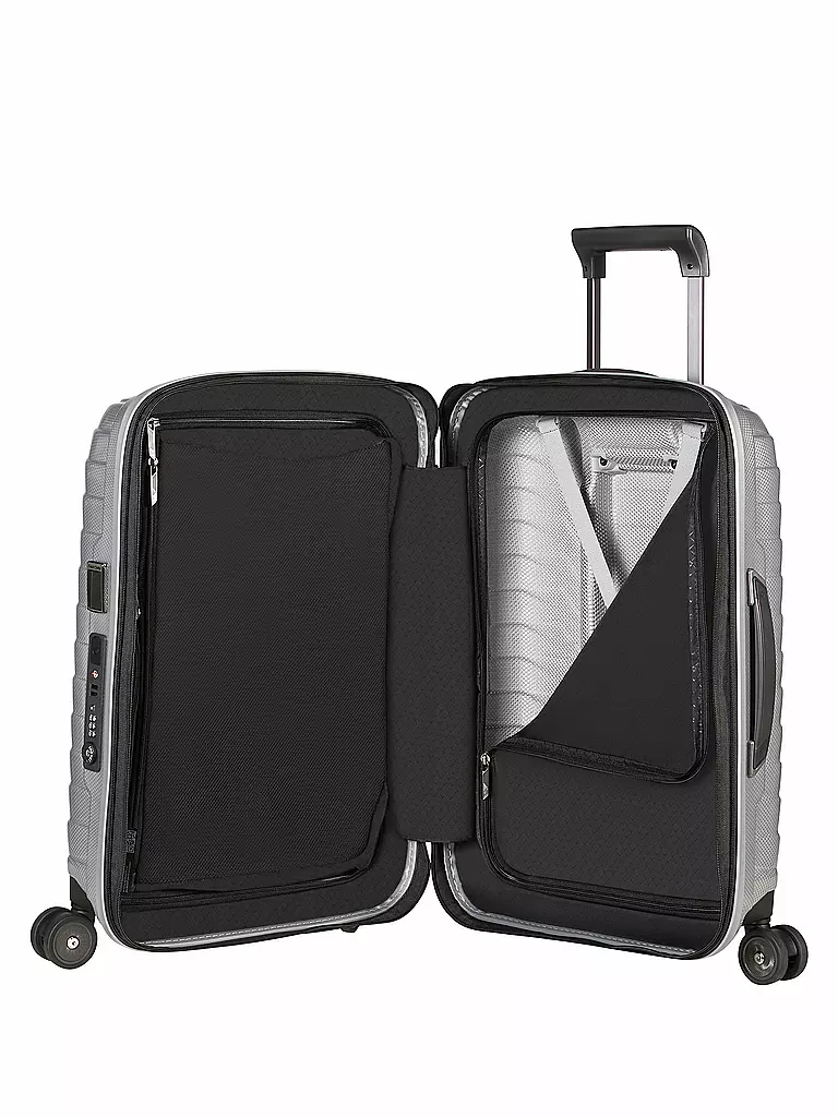 SAMSONITE | Trolley Proxis erweiterbar 55cm silver | petrol