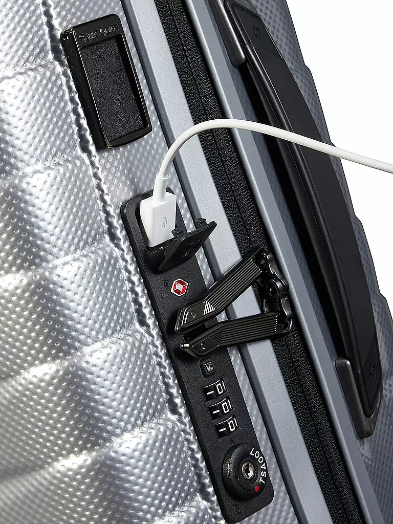 SAMSONITE | Trolley Proxis erweiterbar 55cm silver | petrol