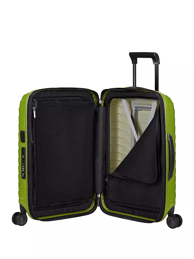 SAMSONITE | Trolley Proxis Spinner 55 erweiterbar Lime | petrol