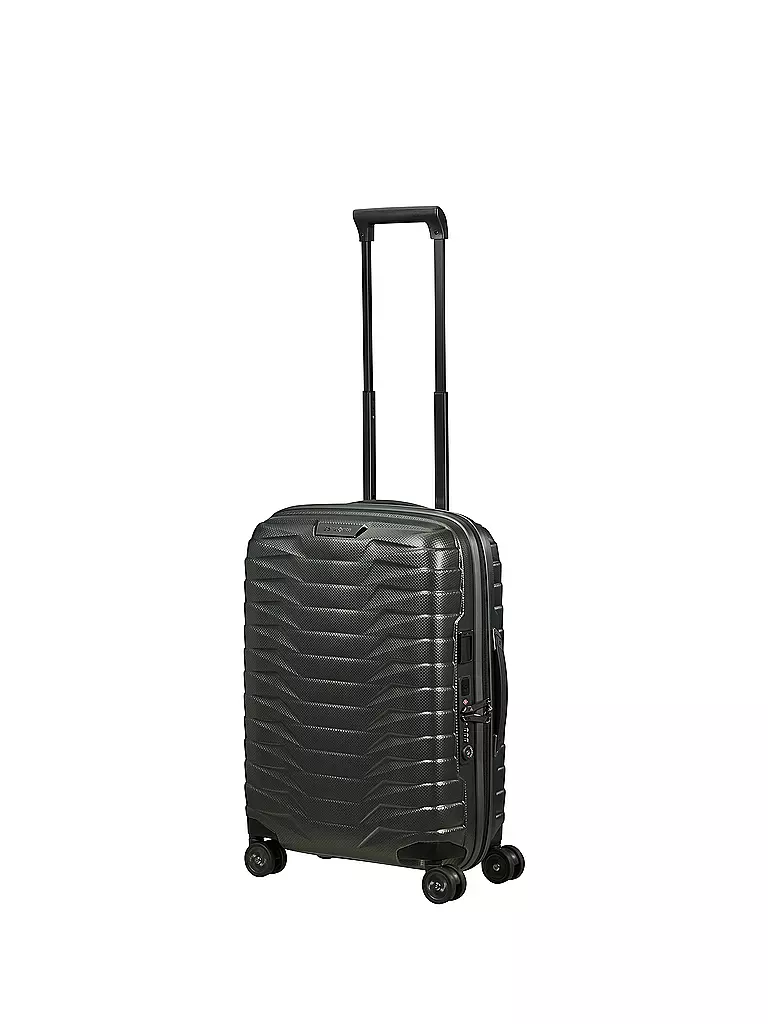 SAMSONITE | Trolley Proxis Spinner 55cm Erweiterbar matt climbing | dunkelgrün