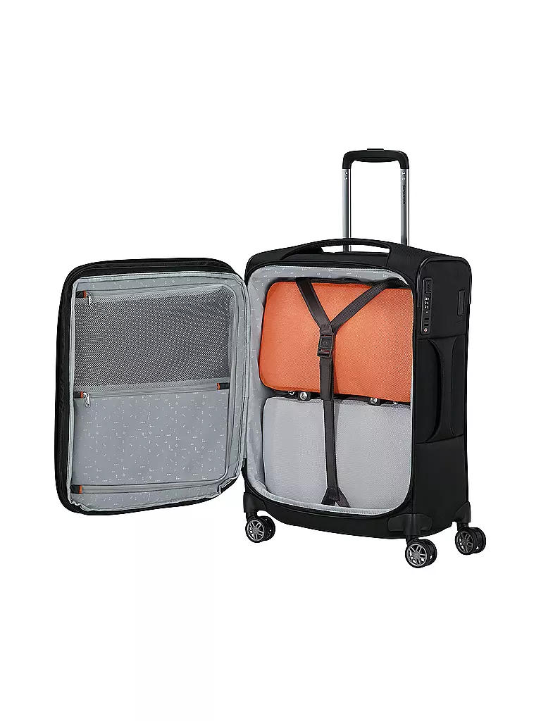 SAMSONITE | Trolley RE-LITE 55cm erweiterbar black | rot